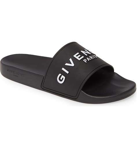 mens givenchy sliders sale|Givenchy slides white and black.